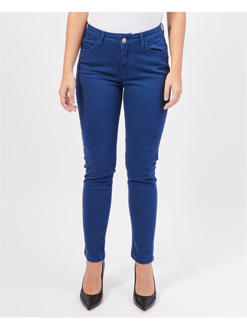 Pantalon 4 poches SetteMezzo en coton m?lang? SETTE/MEZZO | 4TASCHEDENIM