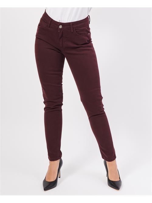 Pantalon 4 poches SetteMezzo en coton m?lang? SETTE/MEZZO | 4TASCHEPRUGNA