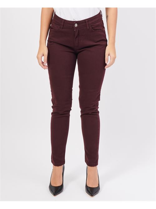 Pantalon 4 poches SetteMezzo en coton m?lang? SETTE/MEZZO | 4TASCHEPRUGNA