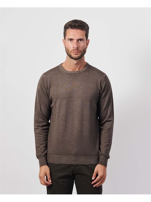 Settemezzo Men's Sweater in Merino Wool SETTE/MEZZO | 50170310