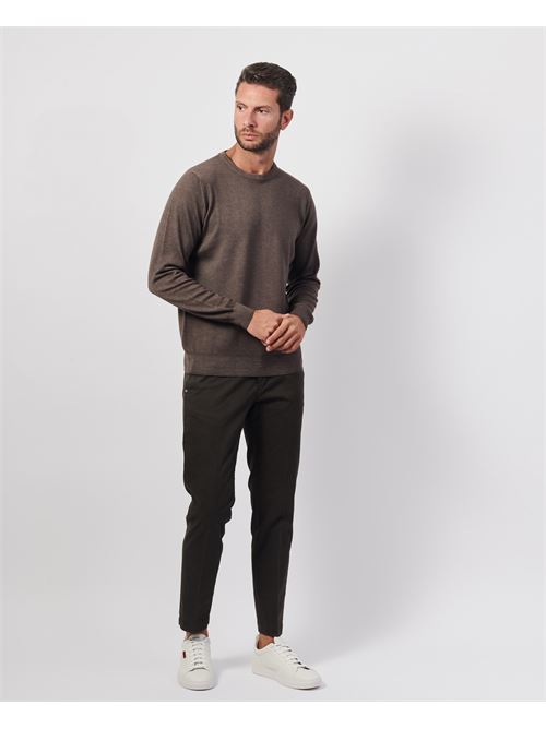 Settemezzo Men's Sweater in Merino Wool SETTE/MEZZO | 50170310