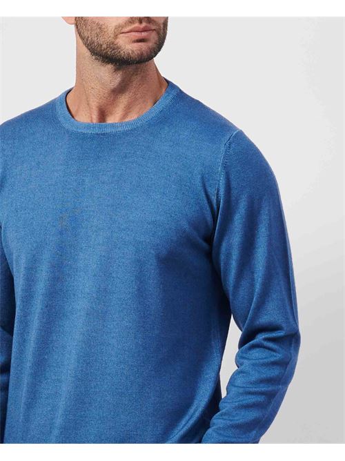 Settemezzo Men's Sweater in Merino Wool SETTE/MEZZO | 50170446