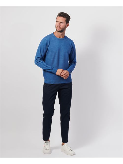 Settemezzo Men's Sweater in Merino Wool SETTE/MEZZO | 50170446