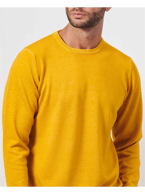 Settemezzo Men's Sweater in Merino Wool SETTE/MEZZO | 50170820