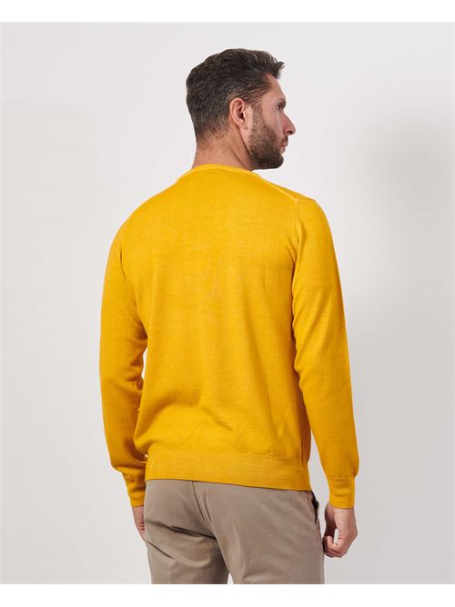 Settemezzo Men's Sweater in Merino Wool SETTE/MEZZO | 50170820