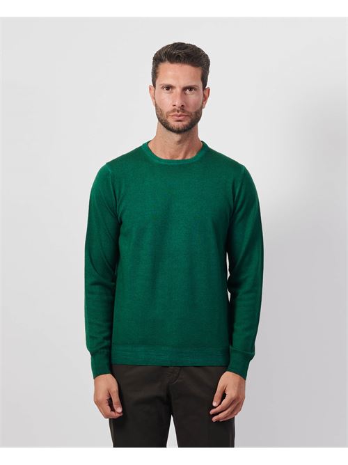 Settemezzo Men's Sweater in Merino Wool SETTE/MEZZO | 50170964