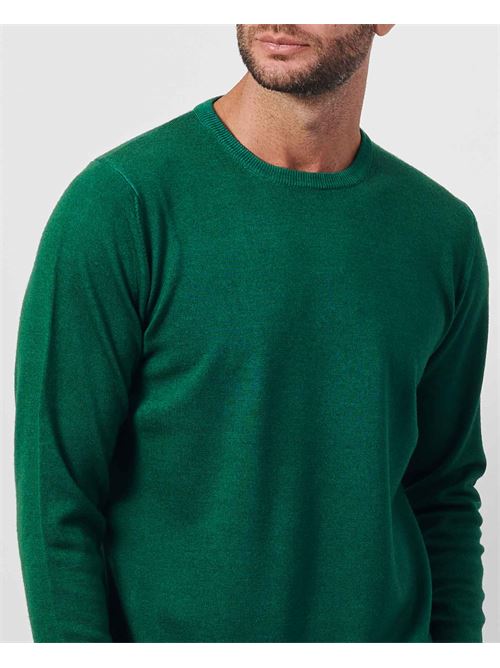 Settemezzo Men's Sweater in Merino Wool SETTE/MEZZO | 50170964