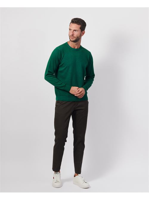 Settemezzo Men's Sweater in Merino Wool SETTE/MEZZO | 50170964