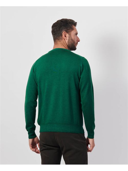 Settemezzo Men's Sweater in Merino Wool SETTE/MEZZO | 50170964