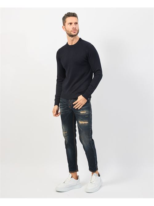 Pull col rond c?tel? homme Settemezzo SETTE/MEZZO | 65150400