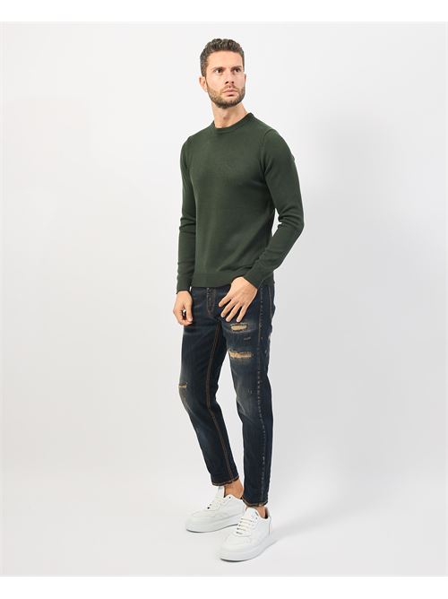 Pull col rond c?tel? homme Settemezzo SETTE/MEZZO | 65150910