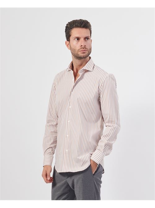 Camicia uomo Settemezzo a righe strette SETTE/MEZZO | 663-TS1768007