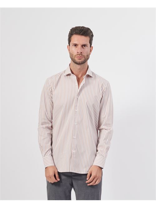 Camicia uomo Settemezzo a righe strette SETTE/MEZZO | 663-TS1768007