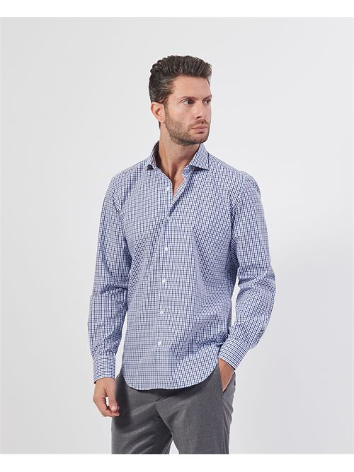 Camicia a quadri SetteMezzo in cotone SETTE/MEZZO | 663-TS2216001