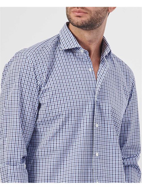 Camicia a quadri SetteMezzo in cotone SETTE/MEZZO | 663-TS2216001