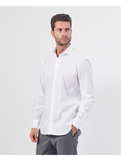 Camicia classica uomo Settemezzo bianca SETTE/MEZZO | 663-TS3321019OXF