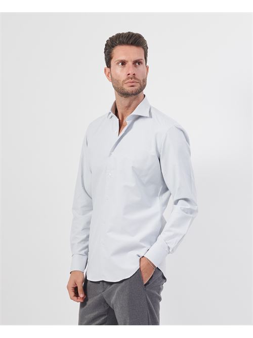 Camicia SetteMezzo manica lunga con micromotivo SETTE/MEZZO | 663-TS3524001