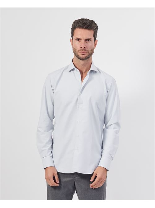 Camicia SetteMezzo manica lunga con micromotivo SETTE/MEZZO | 663-TS3524001