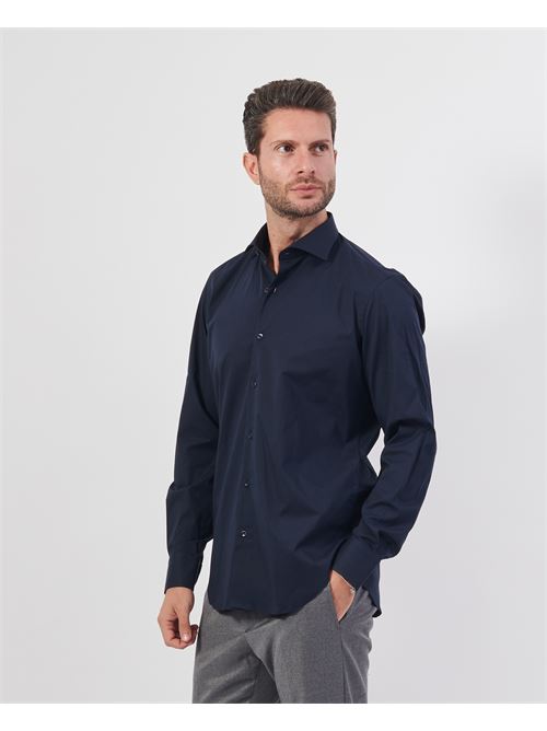 Camicia blu SetteMezzo a manica lunga SETTE/MEZZO | 663-TS3540003