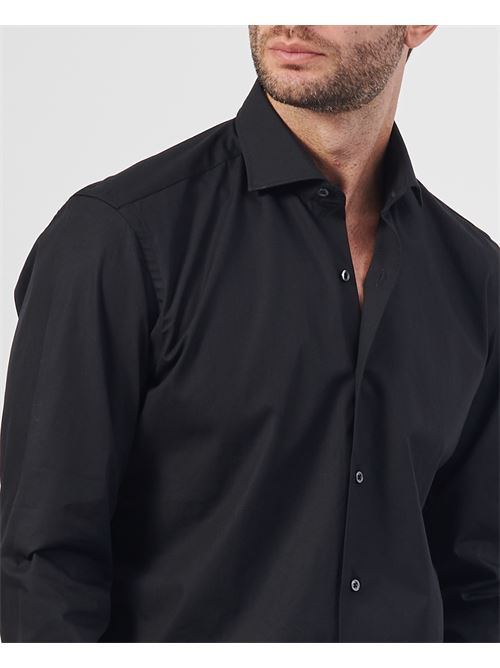 Camicia nera SetteMezzo manica lunga SETTE/MEZZO | 663-TS3540004