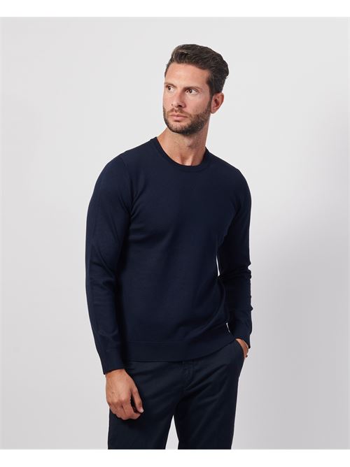 Settemezzo basic crew neck men's sweater SETTE/MEZZO | 7400010021