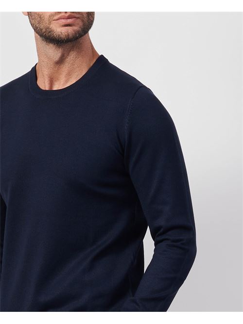 Settemezzo basic crew neck men's sweater SETTE/MEZZO | 7400010021