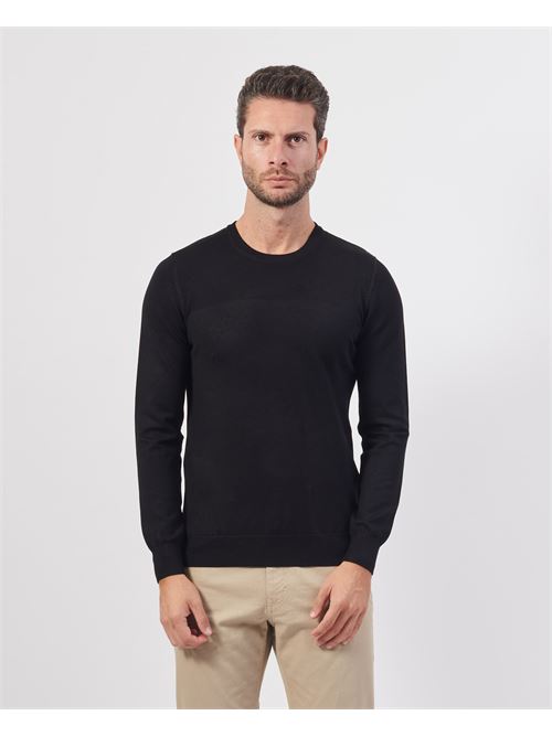 Settemezzo basic crew neck men's sweater SETTE/MEZZO | 7400010030