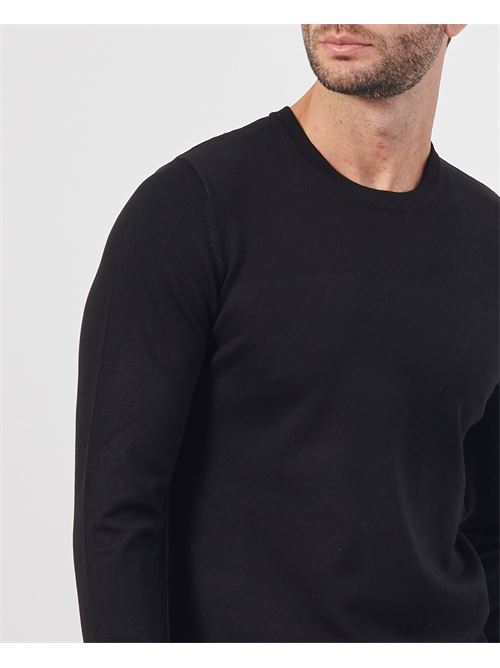 Settemezzo basic crew neck men's sweater SETTE/MEZZO | 7400010030