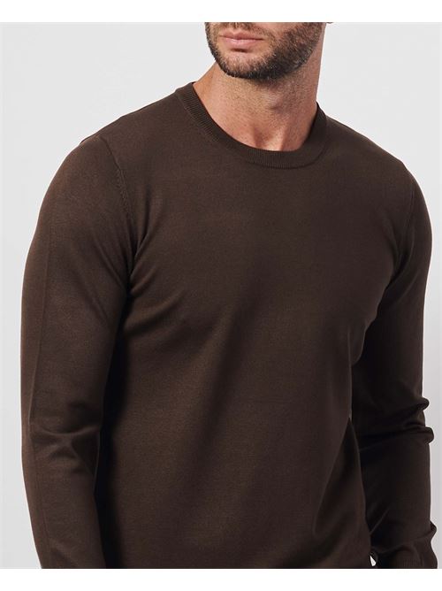 Settemezzo basic crew neck men's sweater SETTE/MEZZO | 7400010051