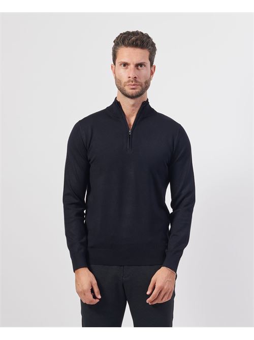 Settemezzo Men's Half Zip Sweater SETTE/MEZZO | 7400020010