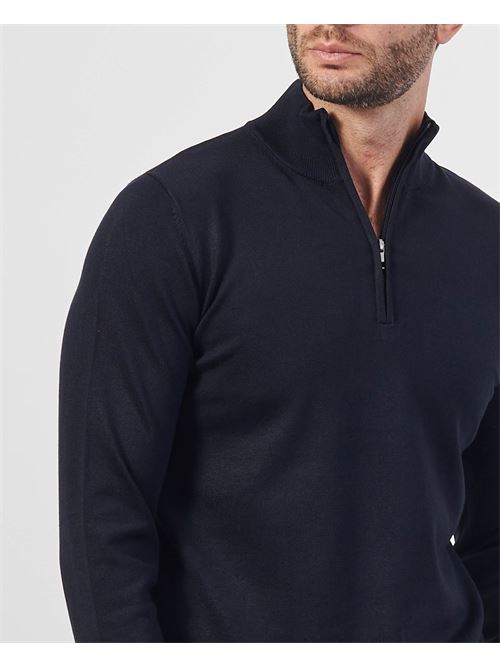 Settemezzo Men's Half Zip Sweater SETTE/MEZZO | 7400020010