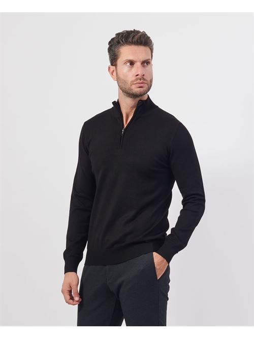 Settemezzo Men's Half Zip Sweater SETTE/MEZZO | 7400020030