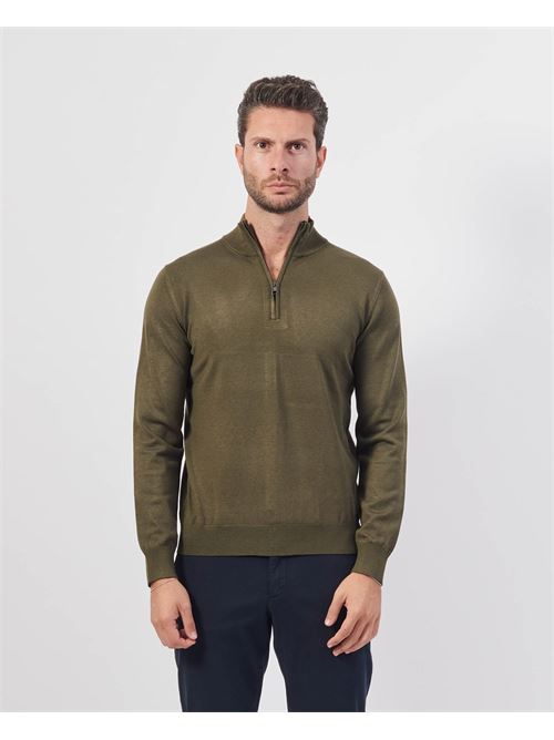 Settemezzo Men's Half Zip Sweater SETTE/MEZZO | 7400020212