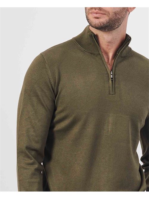 Settemezzo Men's Half Zip Sweater SETTE/MEZZO | 7400020212