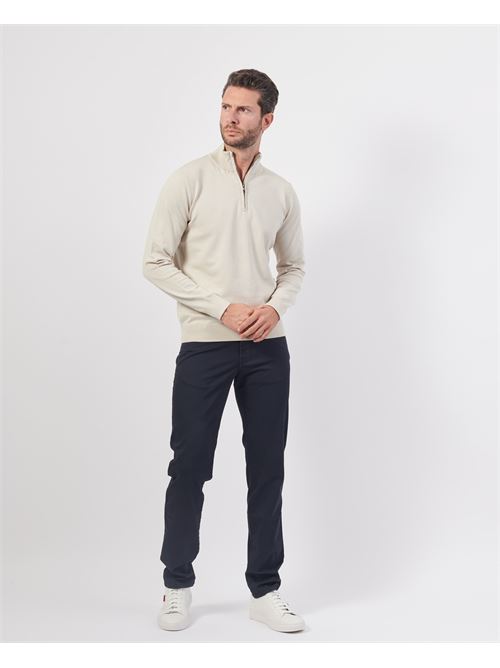 Pull homme Settemezzo avec demi-zip SETTE/MEZZO | 7400020936