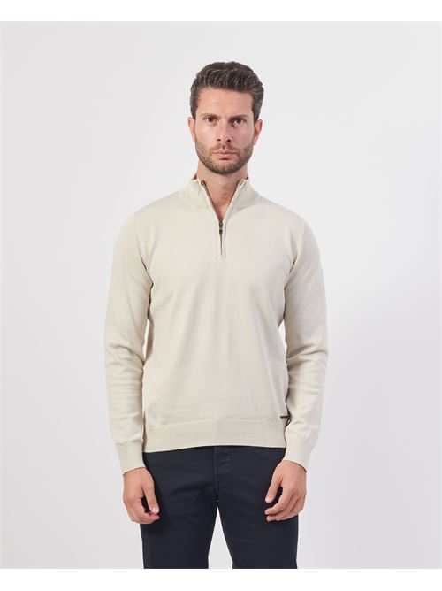 Settemezzo Men's Half Zip Sweater SETTE/MEZZO | 7400020936