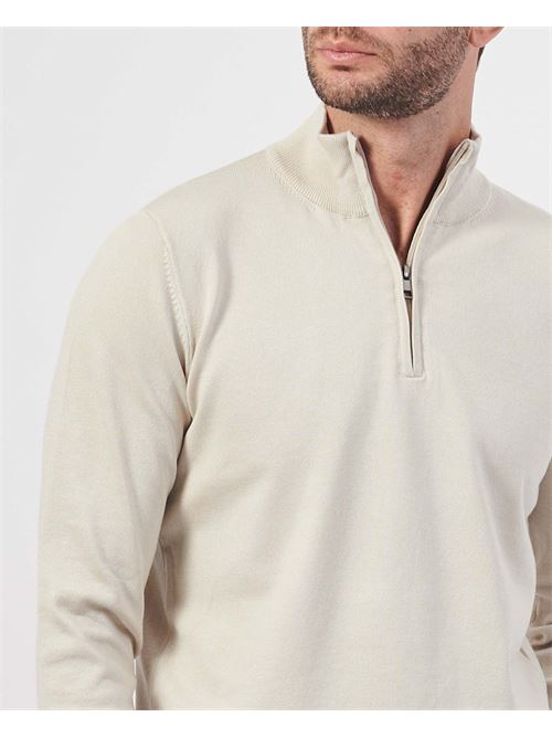 Settemezzo Men's Half Zip Sweater SETTE/MEZZO | 7400020936