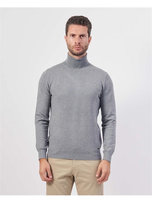 Settemezzo men's turtleneck sweater with high neck SETTE/MEZZO | 7400070250-2