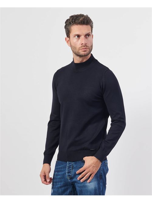 Settemezzo basic ribbed men's sweater SETTE/MEZZO | 7400120010