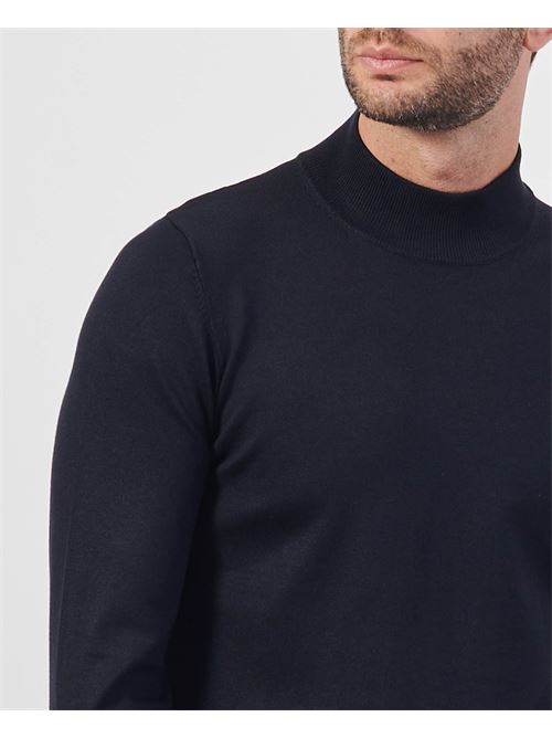 Settemezzo basic ribbed men's sweater SETTE/MEZZO | 7400120010