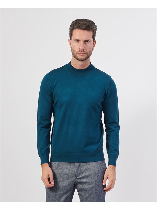 Maglione uomo Settemezzo basic con costine SETTE/MEZZO | 7400120085