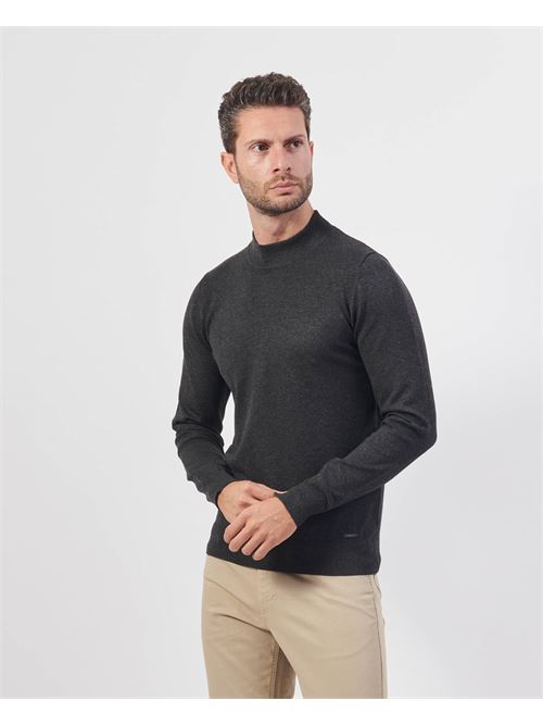 Settemezzo basic ribbed men's sweater SETTE/MEZZO | 7400120220-2