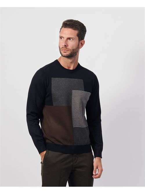 Pull color block homme Settemezzo SETTE/MEZZO | 7403410010