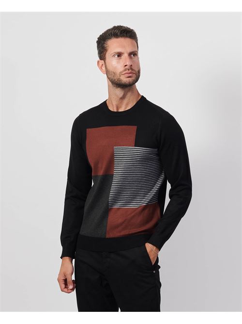 Settemezzo Men's Color Block Sweater SETTE/MEZZO | 7403410030