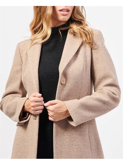 Manteau femme SetteMezzo en laine m?lang?e SETTE/MEZZO | CAP148-EXPLORERWOOLCAMMELLO