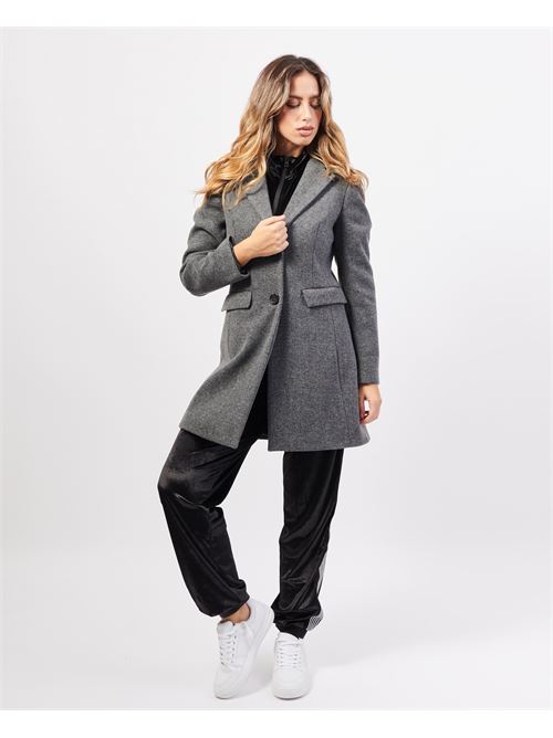 Manteau femme SetteMezzo en laine m?lang?e SETTE/MEZZO | CAP148-EXPLORERWOOLGRIGIO