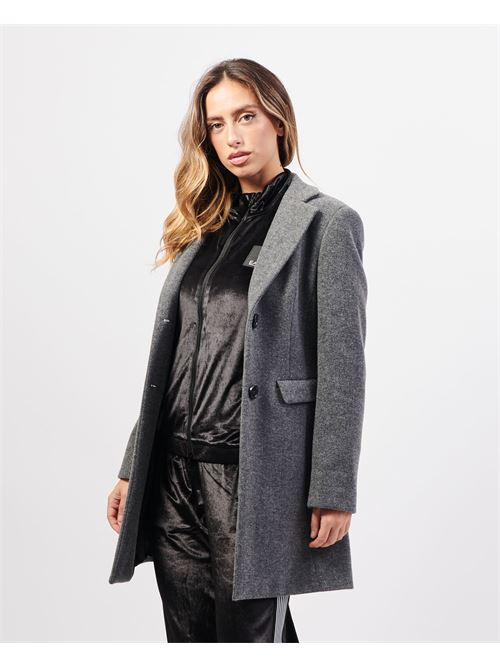 Manteau femme SetteMezzo en laine m?lang?e SETTE/MEZZO | CAP148-EXPLORERWOOLGRIGIO