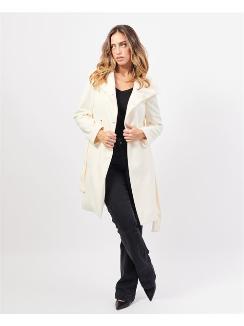 Manteau crois? SetteMezzo avec ceinture SETTE/MEZZO | CAP99-DELFINOPANNA