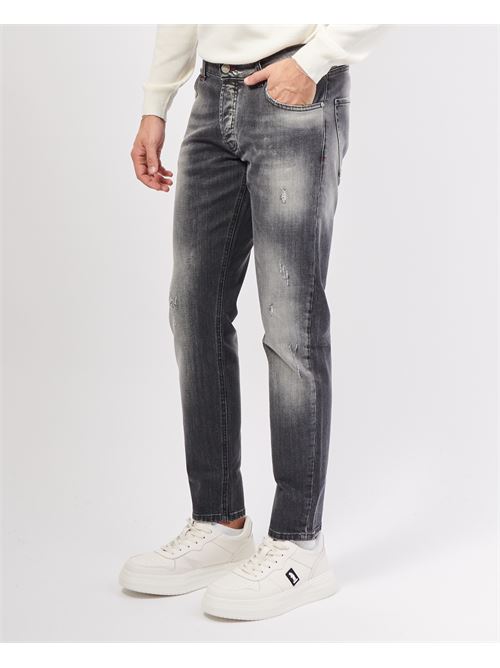 Jean coupe slim SetteMezzo avec 5 poches SETTE/MEZZO | GIOVEDENIM