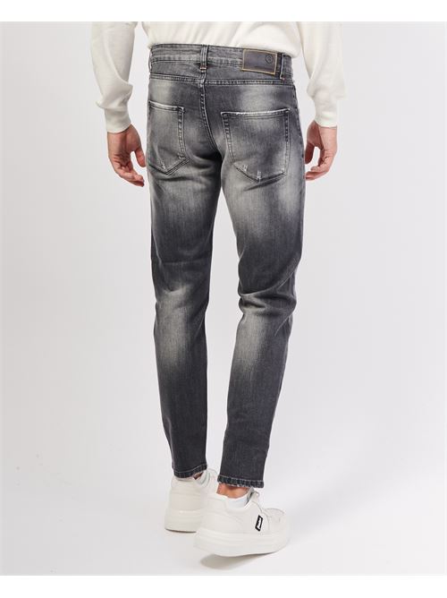 Jean coupe slim SetteMezzo avec 5 poches SETTE/MEZZO | GIOVEDENIM